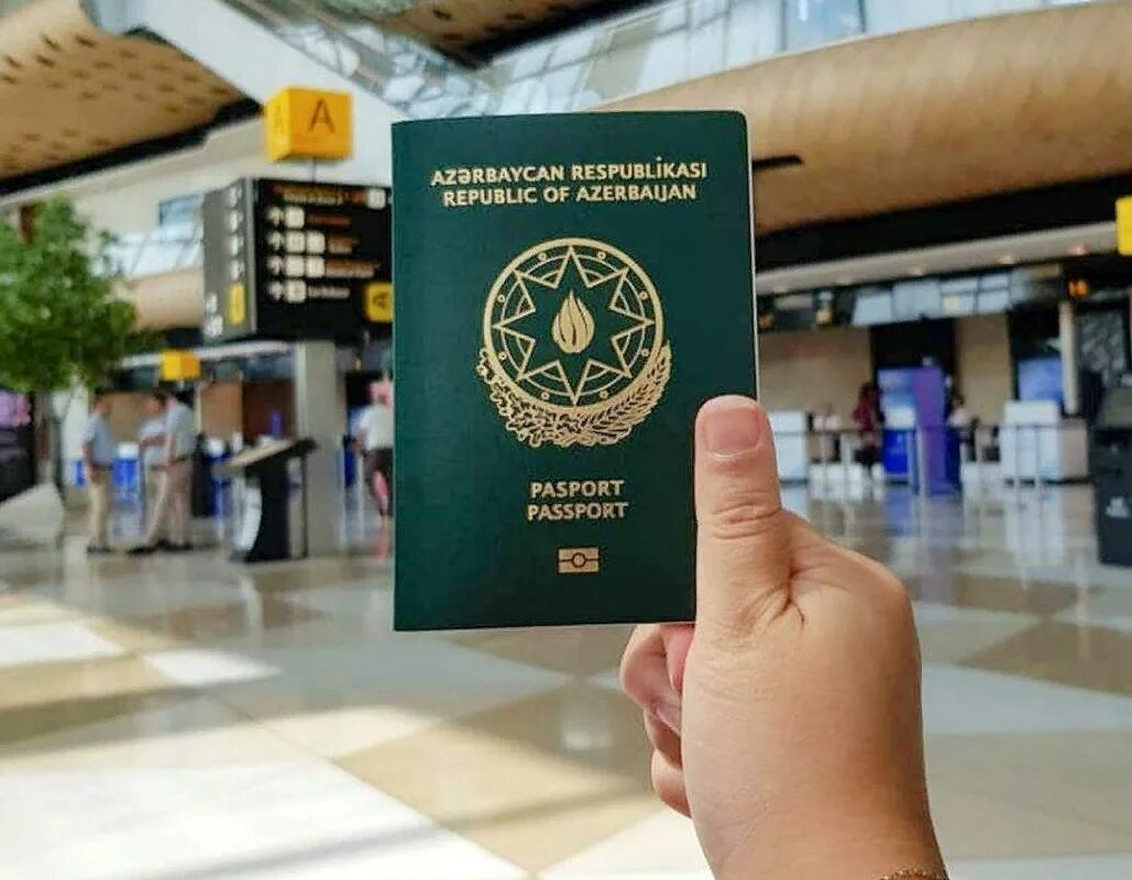 Azerbaijan visa. Азербайджанская виза.