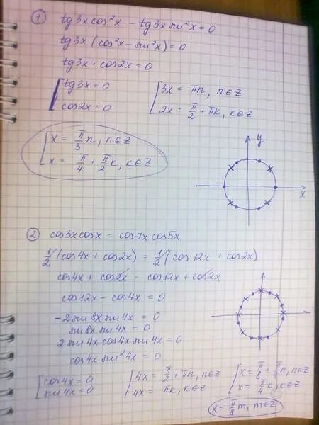 Решить tgx sinx. 2/Cos(Pi-x) - TG^2x=1 решение. Cos5x+cosx=cos3x. TGX-tg3x/1. TG X 3 Pi 4 TG X 3-Pi 4.