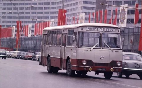 Маршруты советских автобусов