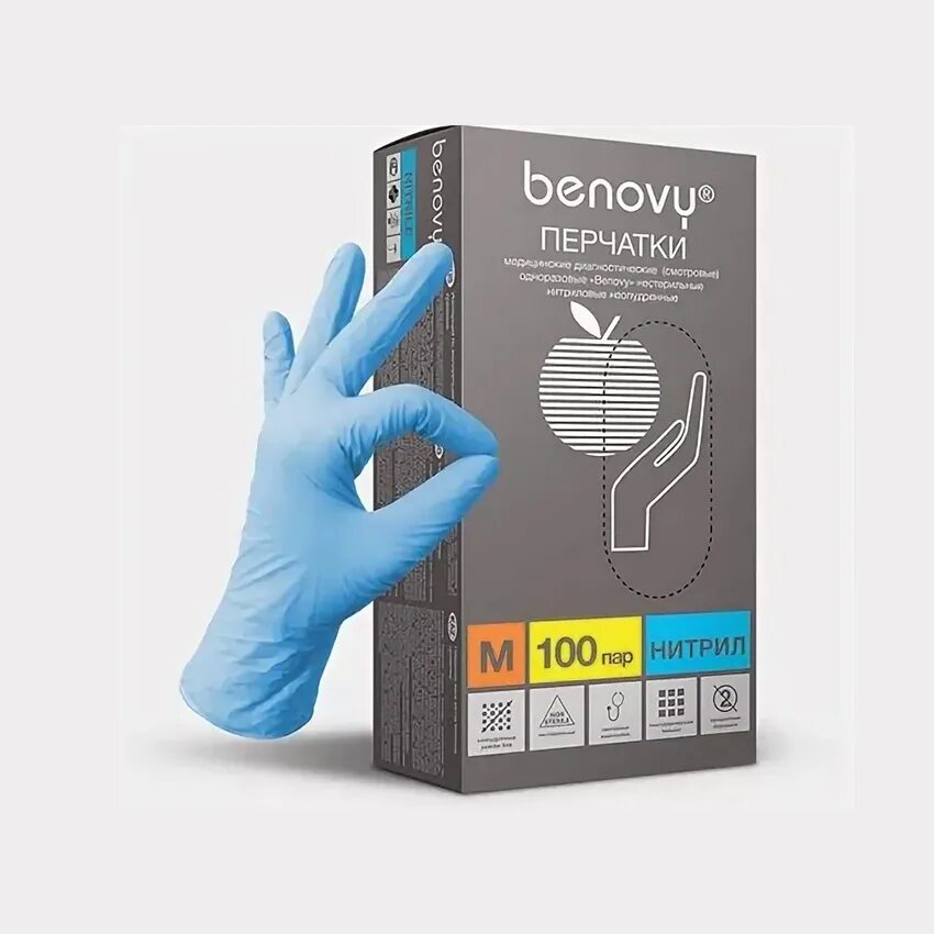 Benovy перчатки купить. Перчатки нитриловые голубые Benovy. Бенови нитрил 100 пар. Перчатки нитриловые Benovy 100 пар. Перчатки Benovy нитриловые синие.