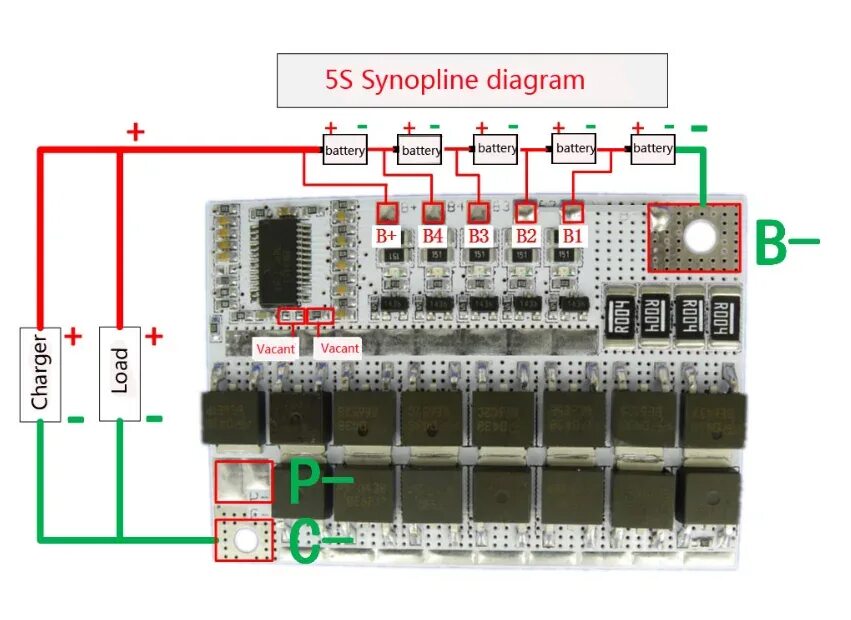 30A 14.8V 4S Li-ion Lithium Battery BMS PCB Protection Board Cell Balance eBay