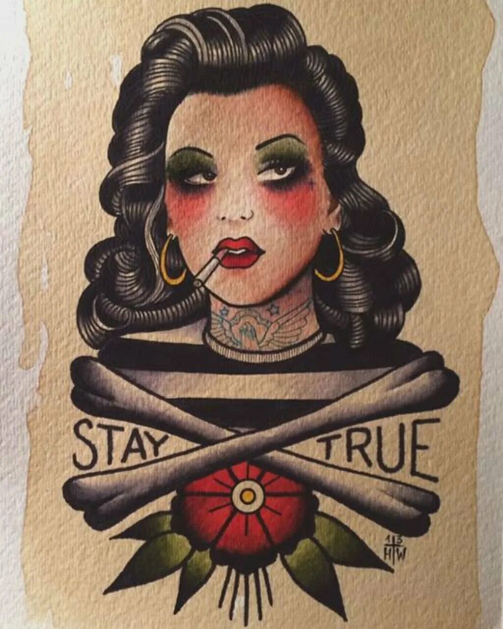 Татуировки в стиле пин ап. Тату олд скул девушка. Олд скул девушки. Тату в стиле олд скул для девушек. Тату индеец нео традишнл.