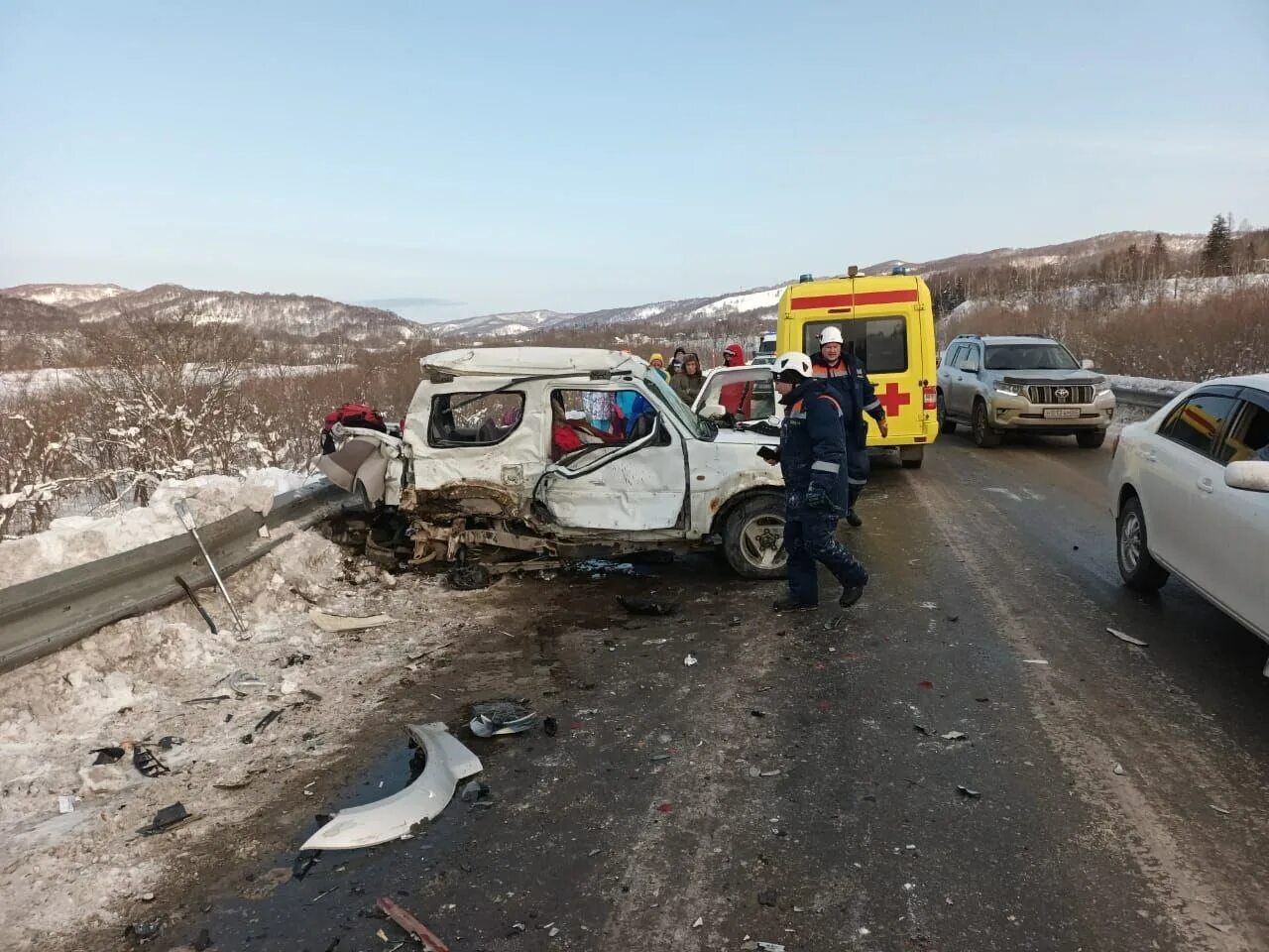 Происшествия южно сахалинск. Авария на Сахалине в Холмске вчера.