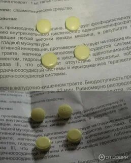 Дротаверин через сколько действует