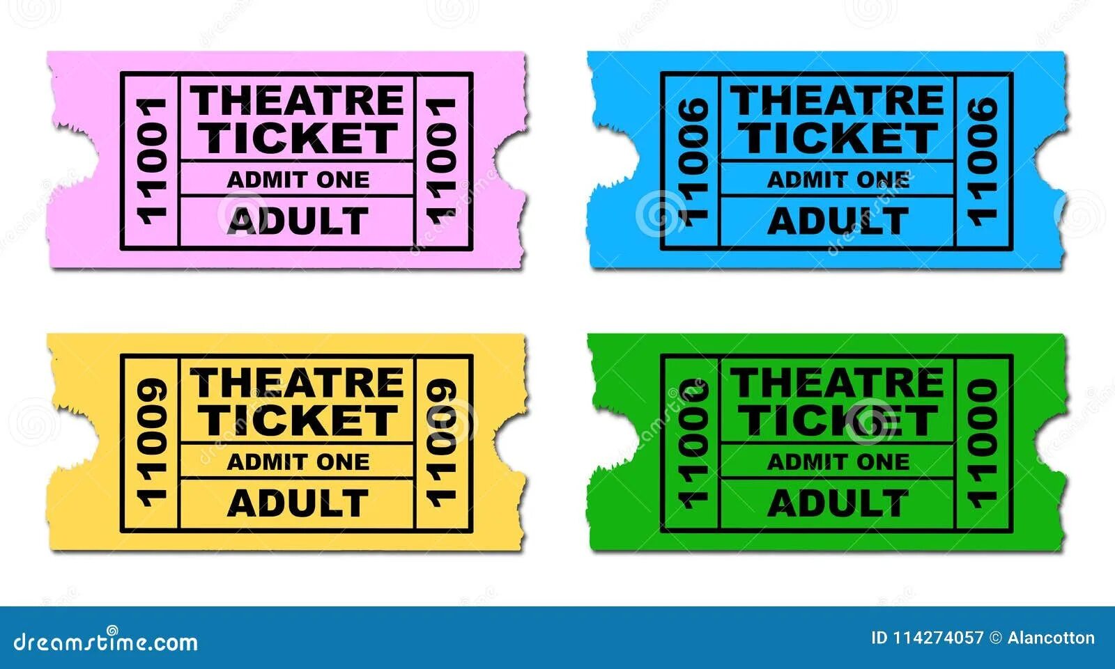 Ticket на английском. Билет в кинотеатр. Theatre ticket.