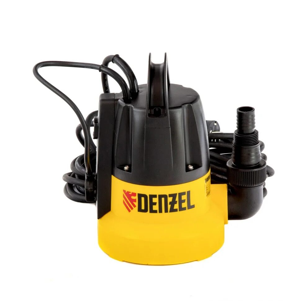Насосы для воды denzel. Дренажный насос Denzel dp500e. Дренажный насос Denzel dp500e 97218. Дренажный насос dp500e, 500 Вт, подъем 7 м, 7000 л/ч// Denzel. Дренажный насос для чистой воды Denzel dp500e 500 Вт.