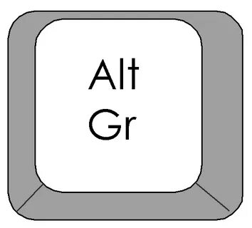 Alt gr