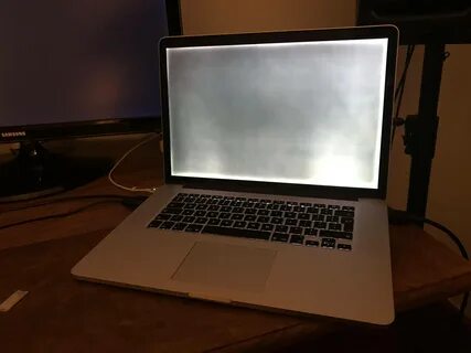 Macbook без экрана