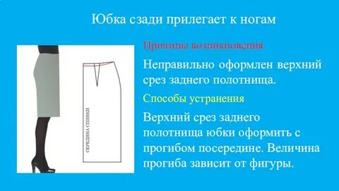 Срезы юбки