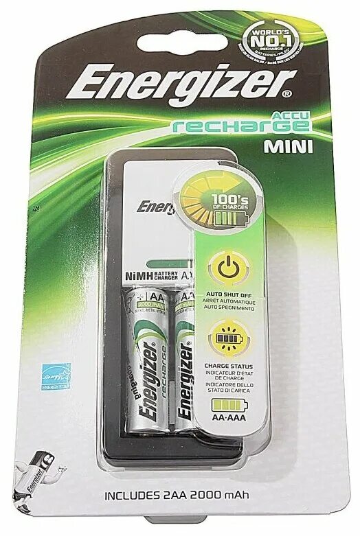 Mini eu. Energizer Mini Charger + 2xaaa, 700mah (e300701400). Energizer Charger Mini + 2 аккумулятора nh15/AA 2000mah. Зарядное Energizer Recharge Mini 2. Зар.устр. Energizer Mini Charger + 2mh2000 AA.