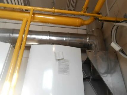 Отвод газов котлов