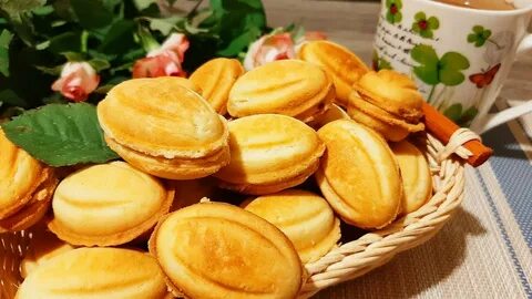 Орешки со сгущенкой как в детстве рецепт