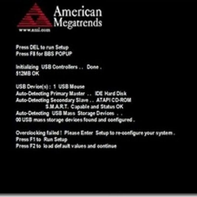 American megatrends bios. Initialize на компе. Компьютер включается и через 15 секунд отключается. Ram overclocking profile 1. New cpu installed please.