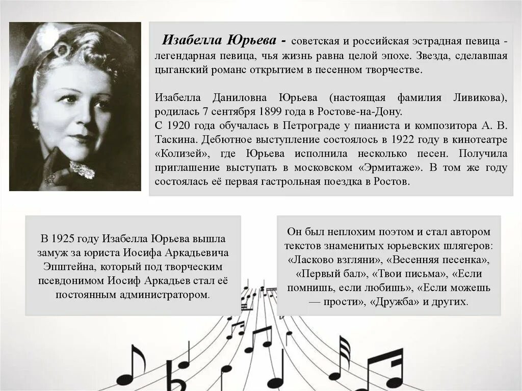 Имя певицы юрьевой 8. Имя певицы юрьевой 8