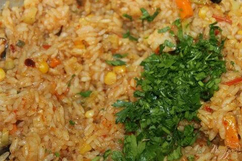 Плов с овощами