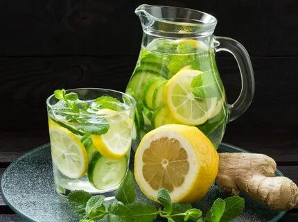 Лимонад зеленый чай