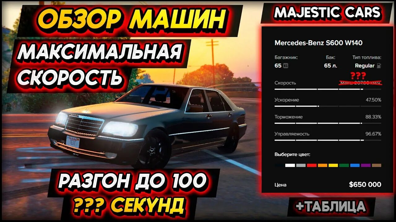 Маджестик авто. СТО Маджестик РП. Таблица скорости машин Majestic Rp. Список авто на Маджестик РП.