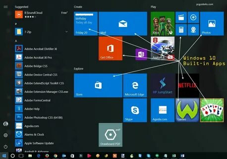 Новые приложения windows 10