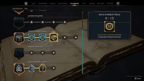 Hogwarts испытания