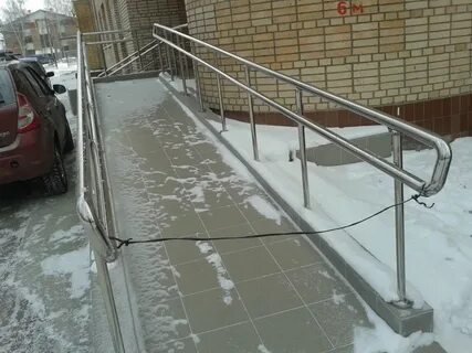 Нержавеющие поручни для инвалидов