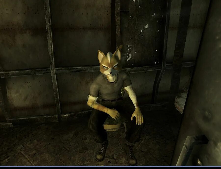 Fallout 3 фокс. Фокс фоллаут 3. супермутант фокс fallout 3. фурри фоллаут нью вегас. фурри фоллаут 3.
