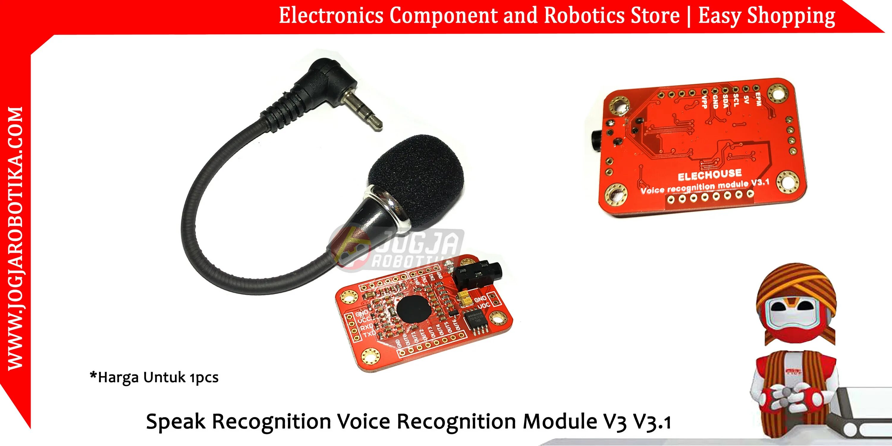 Elechouse voice recognition module v3. Voice recognition module 3. Voice recognition module v3. Voice recognition module v3. 1.