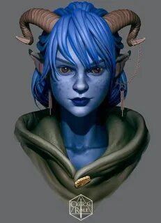 Aery tiefling komi cosplay