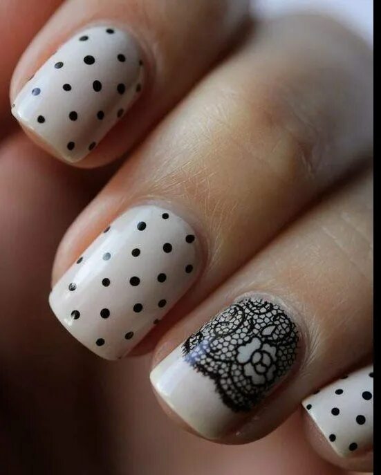 80+ simple nail art with dotting tool (2018) Неоновые ногти, Маникюр, Дизайнерск