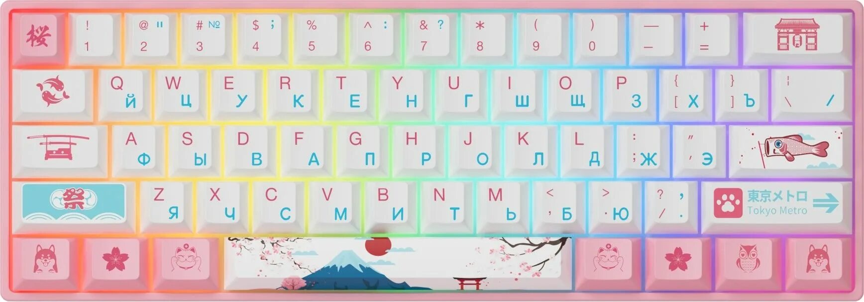Akko cs. Клавиатура akko 3061. клавиатура akko 3061 world tour tokyo r2. akko / игровая клавиатура akko 3061(world tour tokyo r2. клавиатура akko 3061 розовая.
