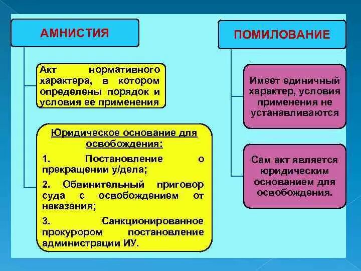 Амнистия и помилование. Амнистия помилование судимость. Амнистия и помилование различия. Условия амнистии и помилования схема. 5 помилование относится