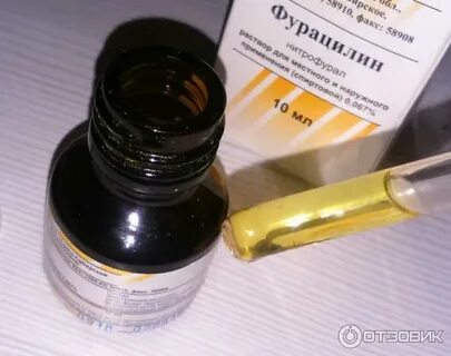 Фурацилин можно капать в ухо