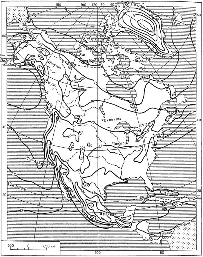 Северная америка занимает климатический пояс. Контурная карта Северной Америки климат. Климатическая карта Северной Америки контурная. Изотермы января Северная Америка. Климатические пояса Северной Америки на контурной карте.