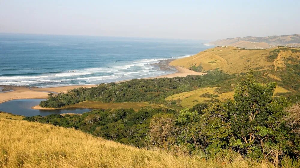 Southern Cape Coast.. Wild Coast Region, Eastern Cape. Southern Cape Coast two Oceans. Coastal Forest.