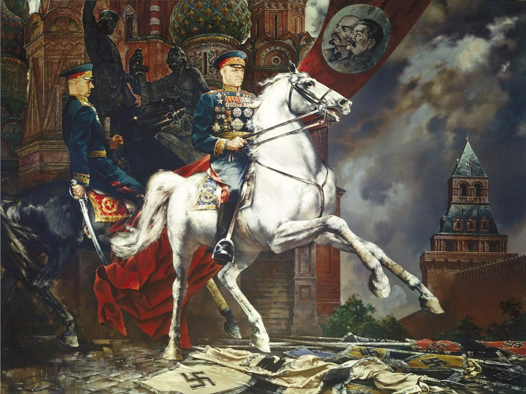 Картина Присекин Маршал Жуков. Поступь империи