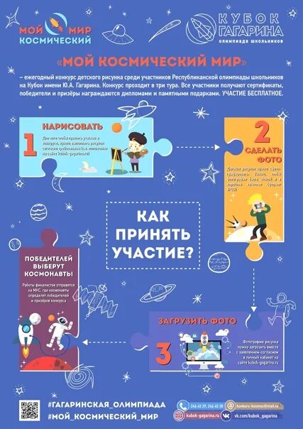 Результаты гагаринской олимпиады