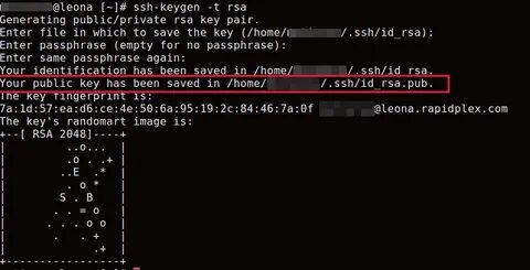 Rsa key fingerprint