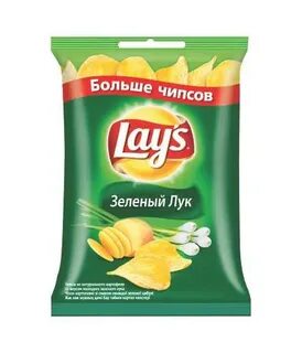 Чипсы lays зеленый лук