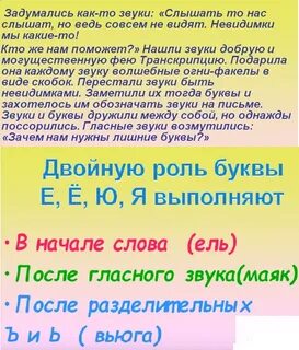 Е е ю я называются