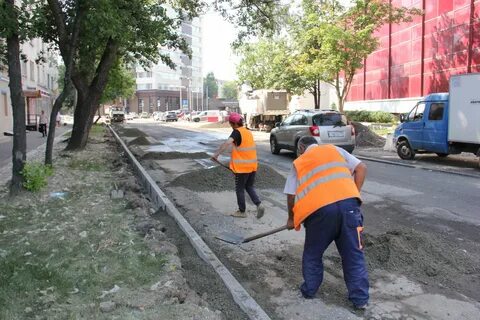 Подъезд через дорогу