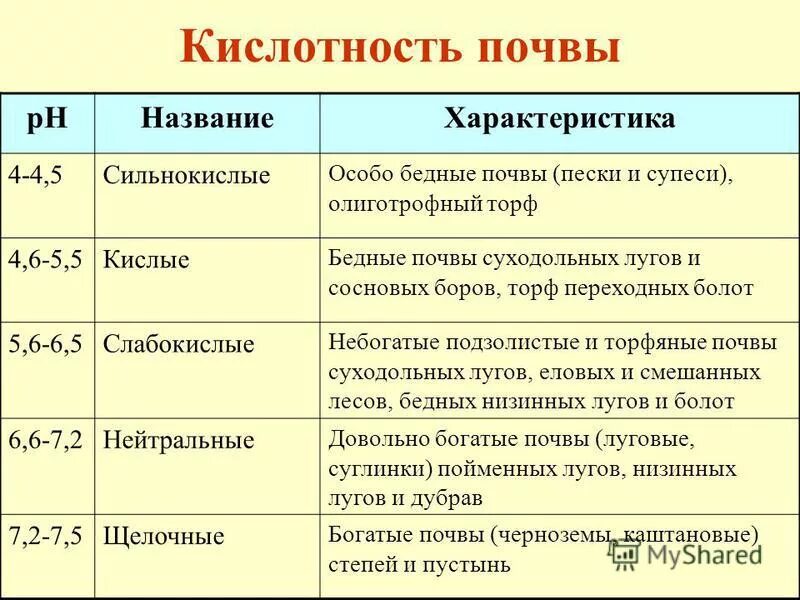 Градация кислотности почвы. Кислотность почвы показатели PH. Кислотность суглинистой почвы. Типы почв по кислотности. Кислотность грунта почвы