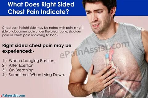 What Does Right Sided Chest Pain Indicate.