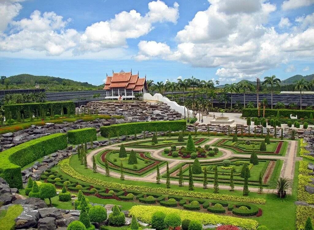Тропический парк Нонг Нуч. Парк Нонг Нуч в Паттайе. Ботанический сад Нонг Нуч. Сад Нонг Нуч в Паттайе.