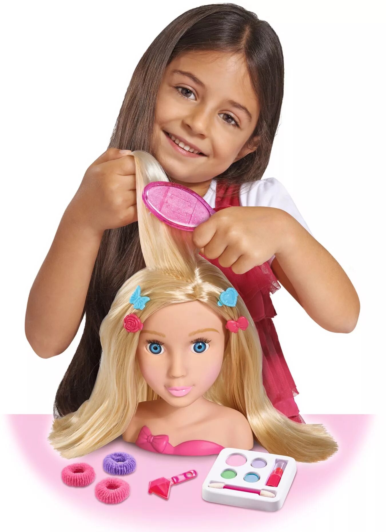 Купить головы игрушек. Манекен для причесок и макияжа my girl Simba. Голова куклы для причесок. Кукла для прически детская. Кукла с волосами для причесок для девочек.