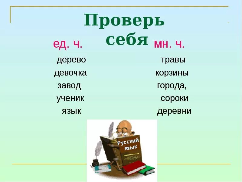 Села единственное число