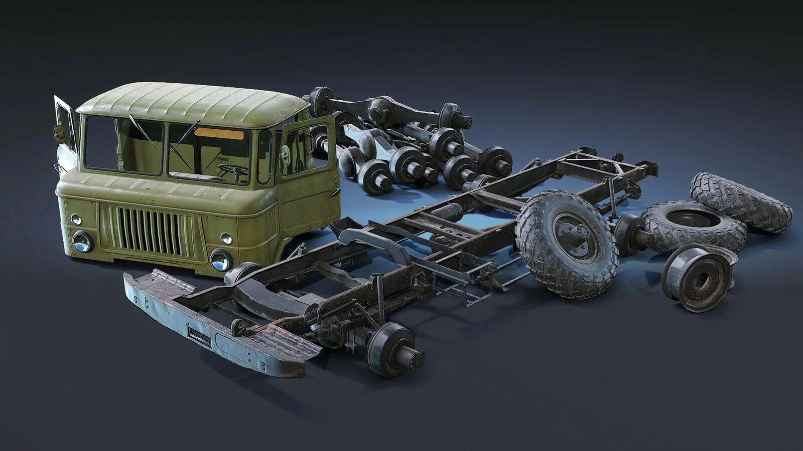 Soviet 3d model. Газ 66 3d model колес. газ 66 3d. газ 66 3д модель. газ 66 3d модель.