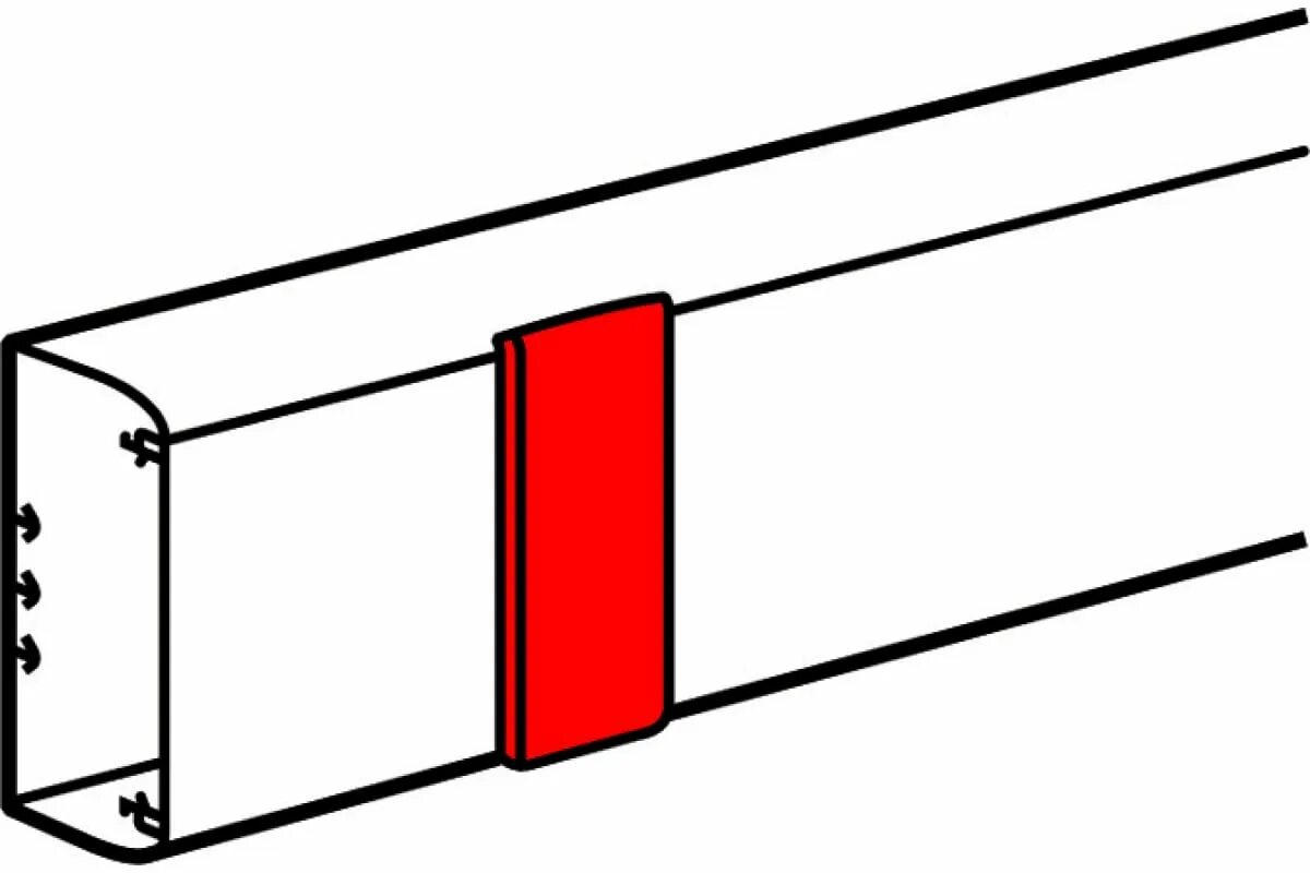 Накладка стык Leg 10801. Накладка на стык Legrand 10801. Legrand DLP накладка на стык крышки 65мм 010801. Legrand 010801. Крышка кабель канала legrand
