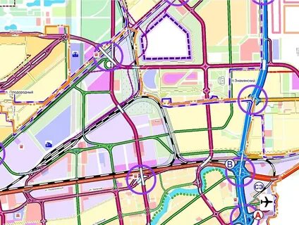 Генплан дорог краснодара