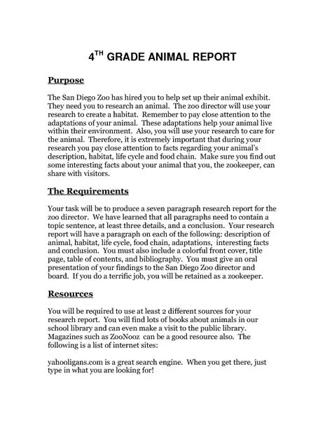 Animal essay. Animal research Report. A Report about an animal.