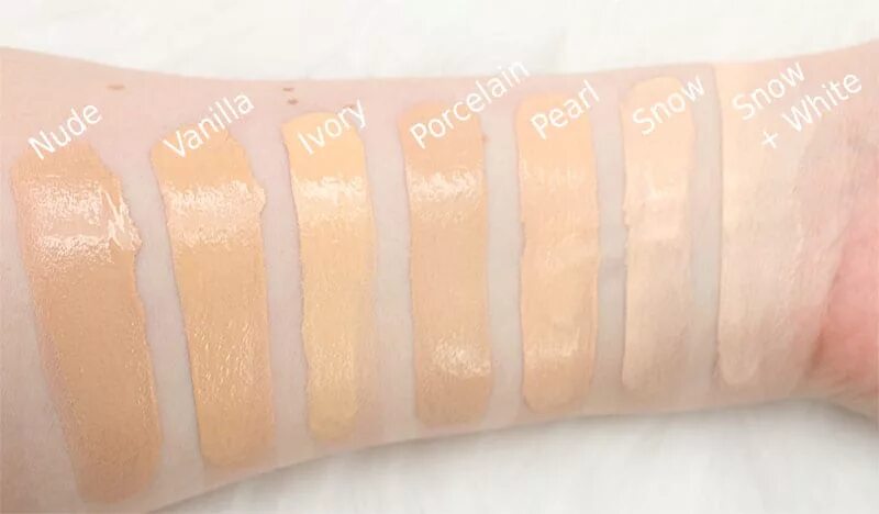 Подсвечивающий консилер. Тональный too faced seashell свотч. too faced born this way свотчи тональный. консилер too faced born this way seashell. born this way тон свотчи.