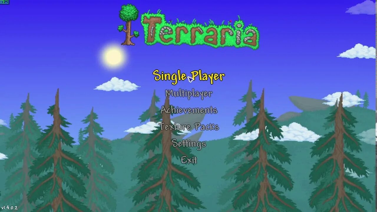 Tmod loader for terraria 1.4. Террарии 1.4 меню. Террария главное меню. Террария главный экран. Меню игры террария.